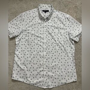 Mizzen+ Main Leonard Short Sleeve Stretch Button down Shirt